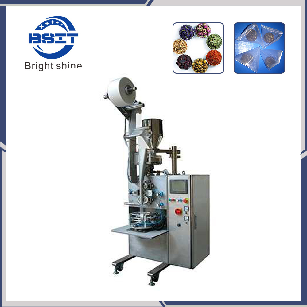 Suministro de fábrica 3000 bolsas por hora / máquina empacadora de bolsitas de té piramidal aprobada por CE (DXDC50)