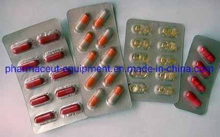 Mini pequeña empaquetadora automática de blísters para tabletas o cápsulas (DPP88-120)
