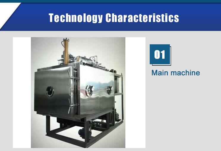 Máquina secadora al vacío liofilizadora