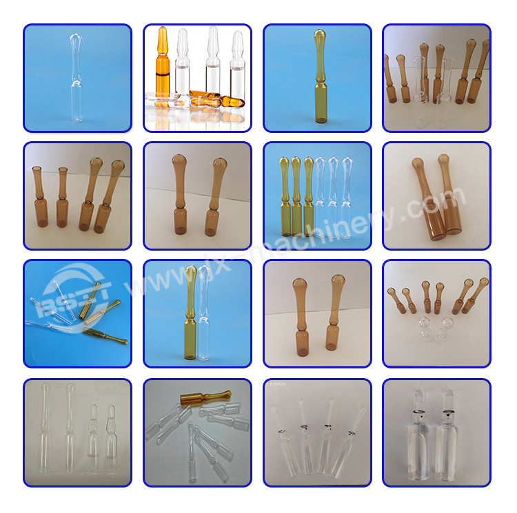 Suministro de fábrica Máquina formadora de ampollas horizontal serie Wac de silicio con bajo contenido de boro (1-20 ml)