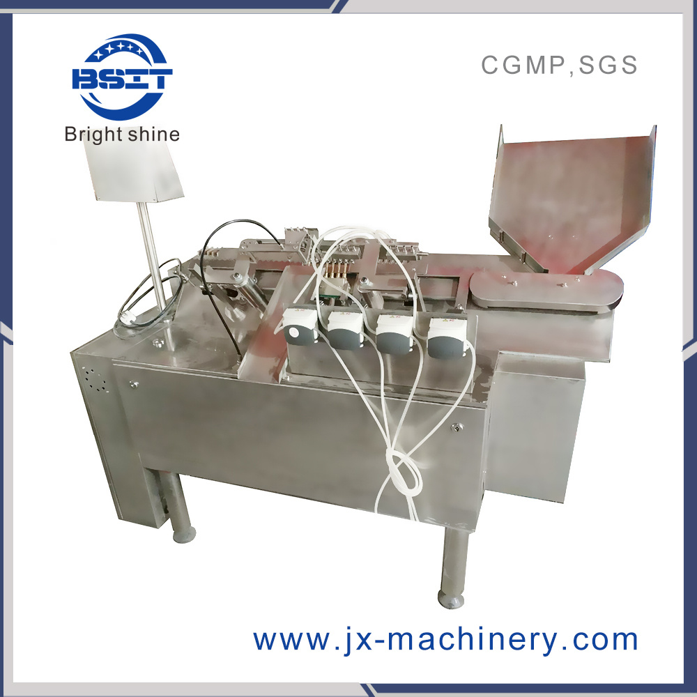 Máquina de llenado y sellado de ampollas de vidrio de pesticidas con control PLC (AFS-4)