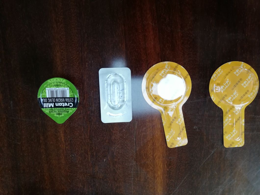 Empaquetadora automática de blíster de líquidos Dpp80 Al / PVC (chocolate, miel, mantequilla, mermelada, salsa de tomate)