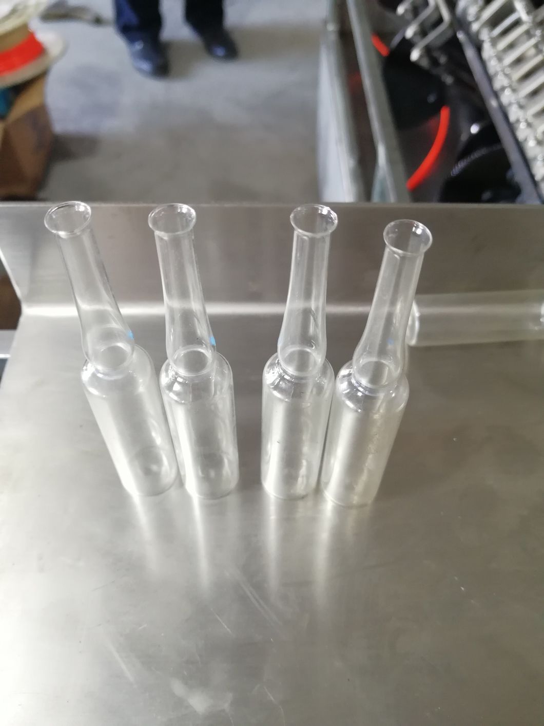 Máquina formadora automática de tubos de ampollas de vidrio para ampollas de 1 ml