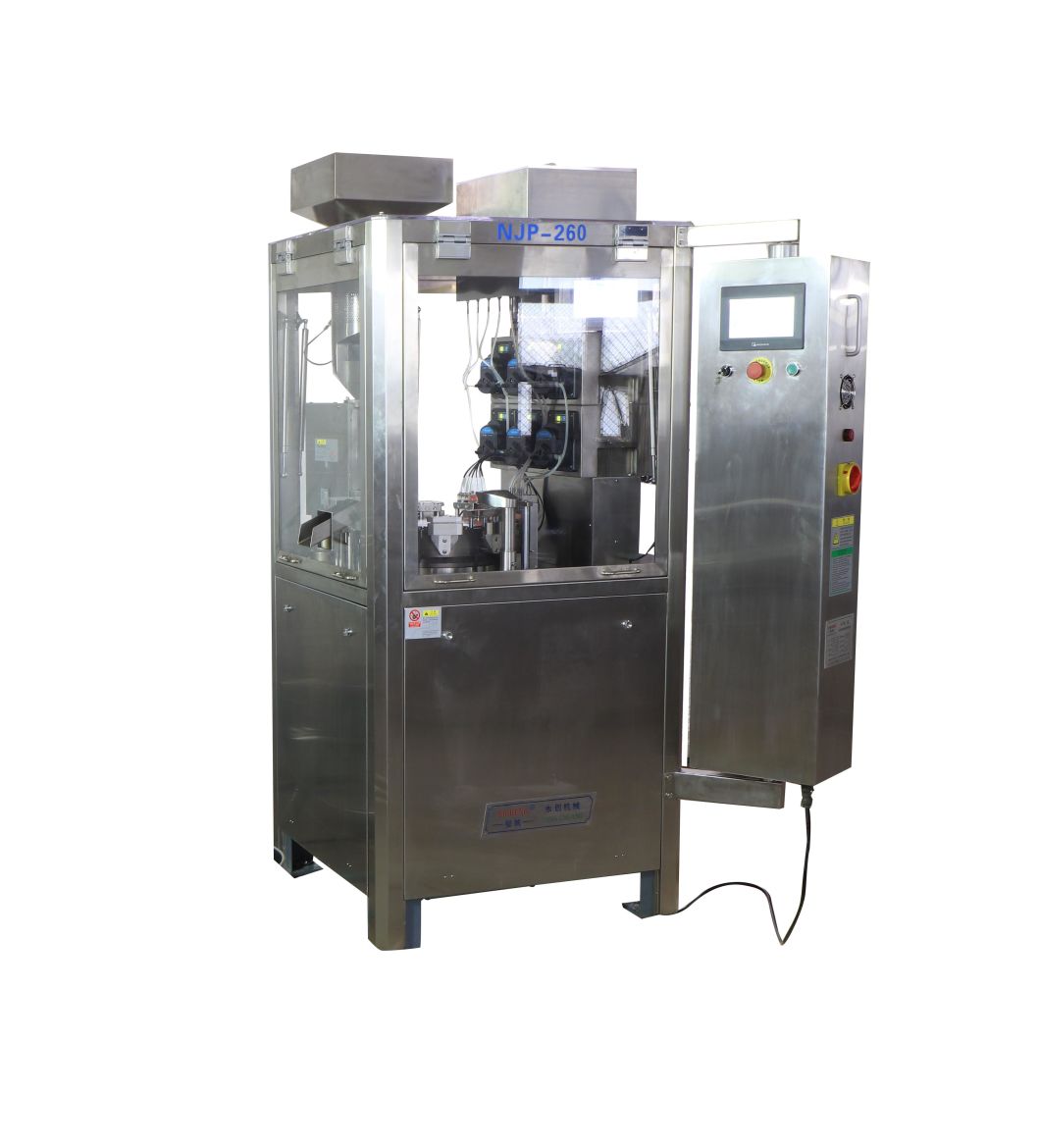 Njp260 Máquina automática de llenado de cápsulas líquidas de pellets en polvo con GMP