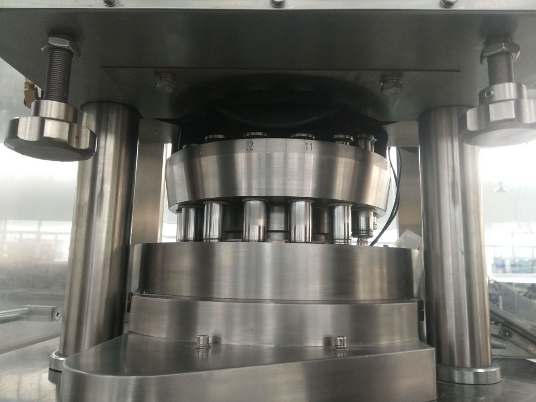Tableta rotatoria automática de alta velocidad de la píldora del brillo brillante Zpt que hace la máquina farmacéutica de la prensa