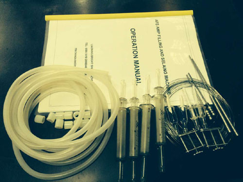 Máquina de llenado y sellado de ampollas de pesticidas con control PLC modelo D (1-2 ml)