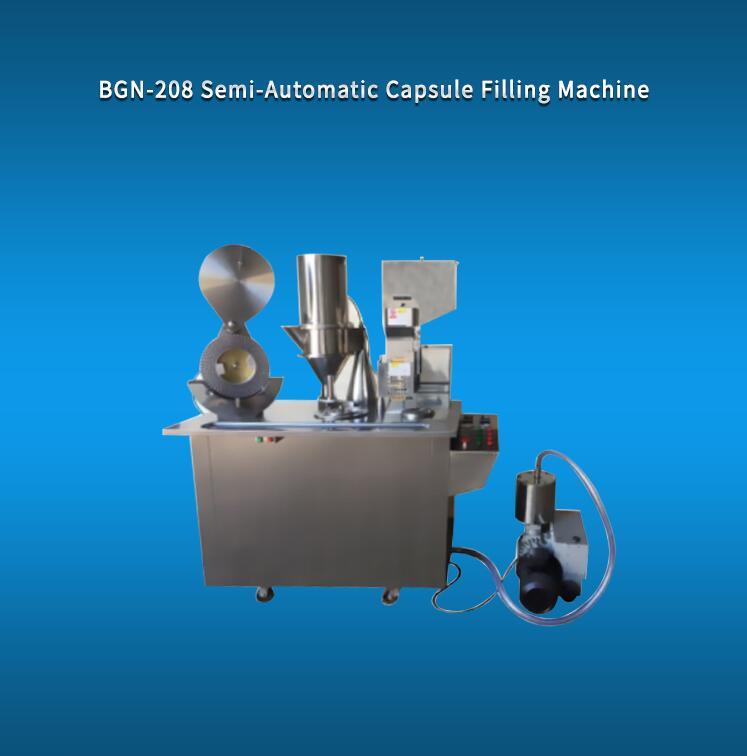 Máquina llenadora de cápsulas de operación manual con cuerpo de acero inoxidable (BST-B)