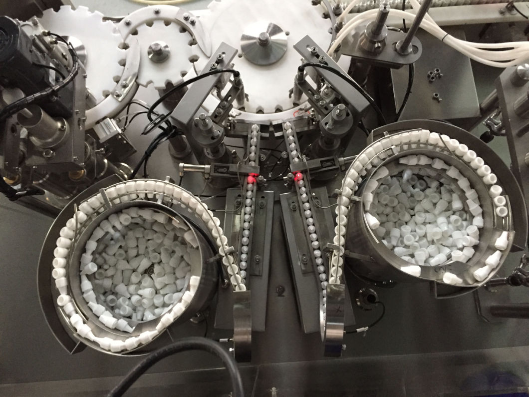Máquina de llenado de líquidos de aceite de cigarrillo electrónico de alta velocidad