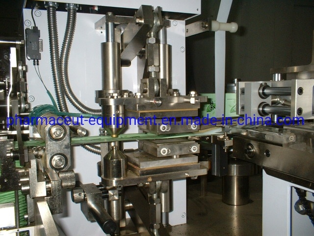 Máquina de envasado de bolsitas de té de limón con etiqueta / hilo / sobre exterior (DXDC8IV)