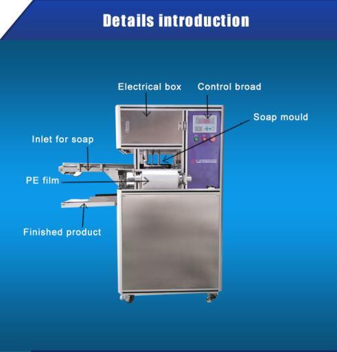 Suministro de fábrica Ht980 Máquina de envoltura de jabón de tocador