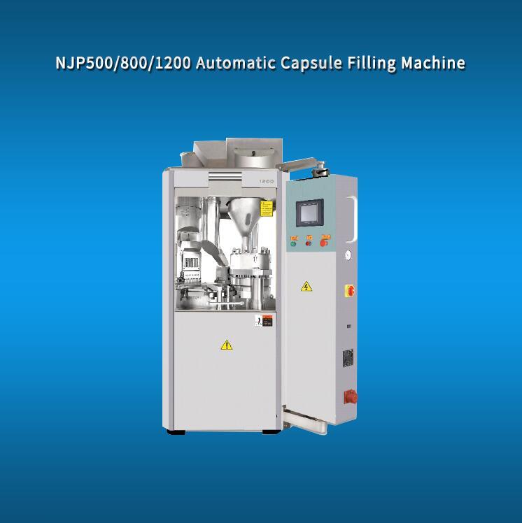 Máquina de llenado de encapsulación de cápsulas duras con certificado CE (NJP800)