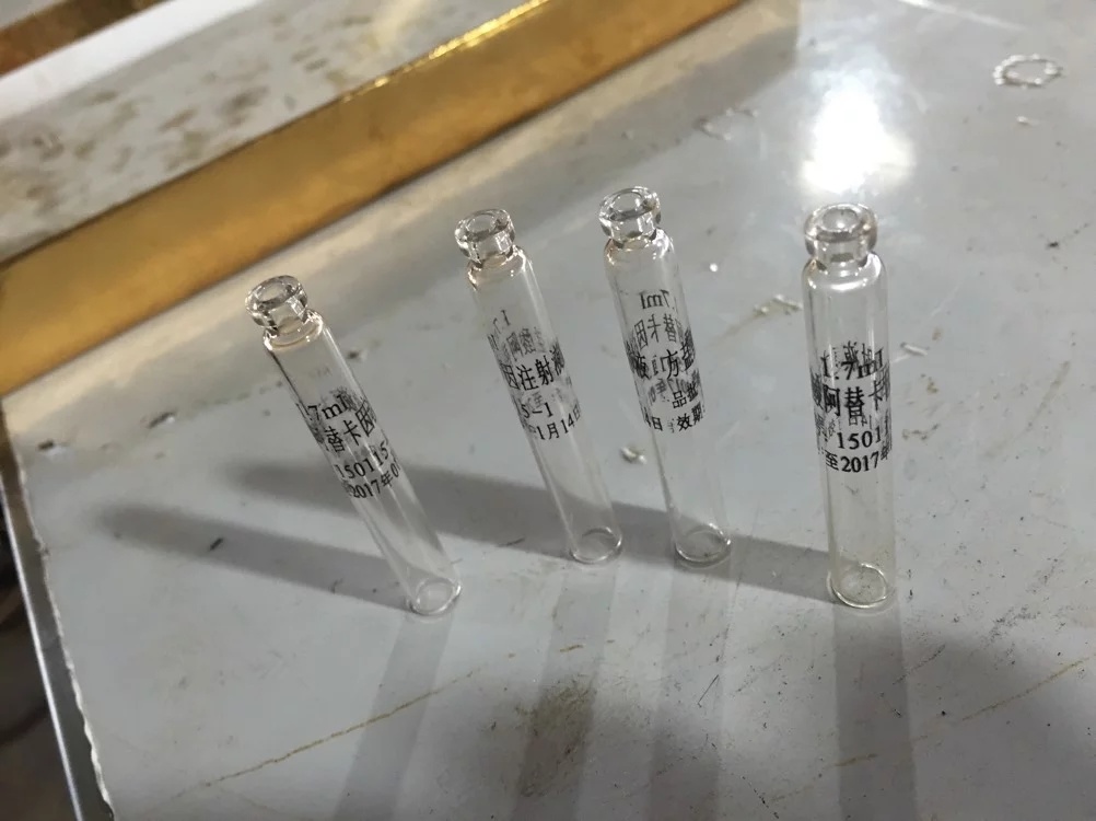 Máquina farmacéutica Máquina de impresión serigráfica de frascos / ampollas