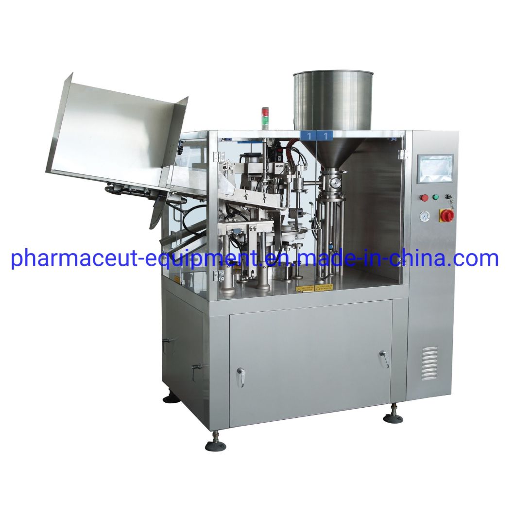 Máquina de llenado y sellado de tubos de aluminio / tubos blandos para Bnf-60