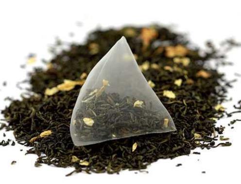 Dxdc50 té de hierbas / té verde / té negro / máquina de envasado de té de pirámide de especias de alimentos / máquina de envasado de bolsas de té de pirámide