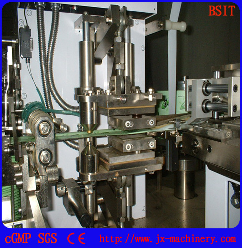 Máquina empacadora de bolsitas de té de micro té / té granulado con cuerda y etiqueta / Máquina empacadora de hojas de té rotas