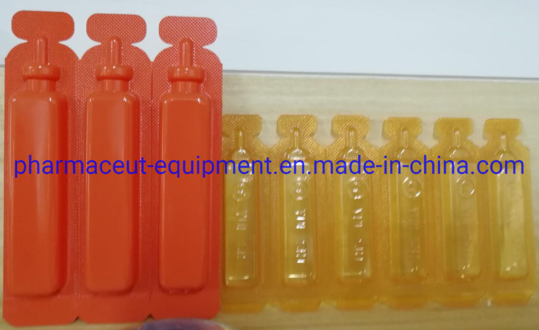 Ampolla de plástico de probióticos orales formando líquido, llenado y sellado de la máquina de etiquetado (Dsm-120)