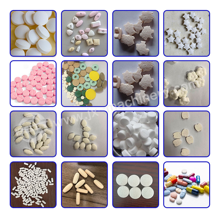 Laboratorio de maquinaria farmacéutica para la tableta de caramelo DBP12