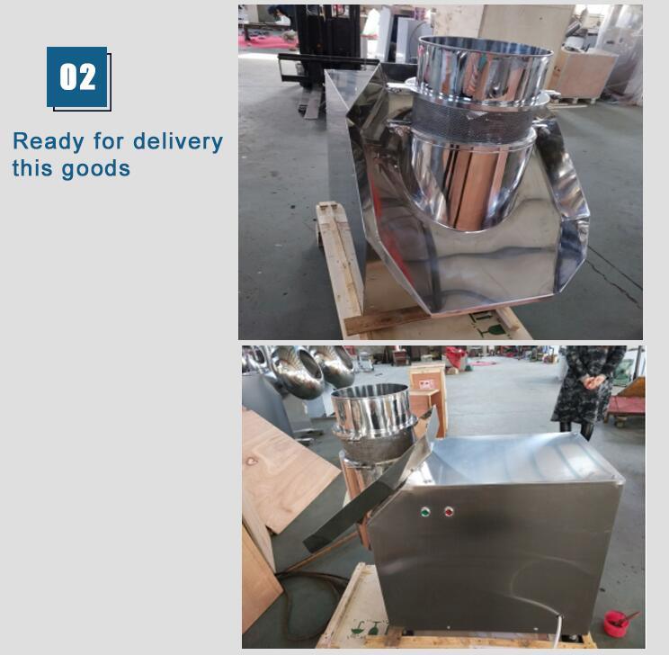 Máquina granuladora giratoria giratoria de venta caliente de 100-300 kg Zl-300