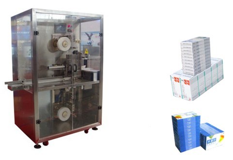 Suministro de fábrica Máquina de envoltura de película de línea recta Bsr-180A