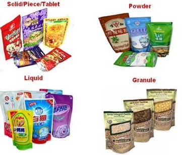 Bolsa automática de alta calidad en polvo, gránulos, máquina de llenado y envasado de líquidos
