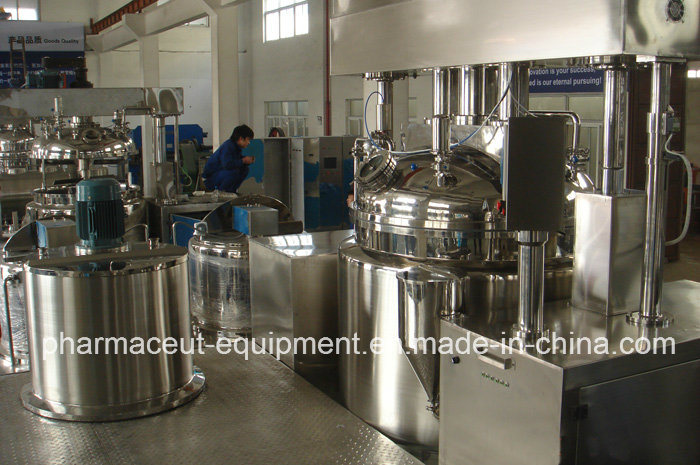 Máquina mezcladora emulsionante con estándares GMP