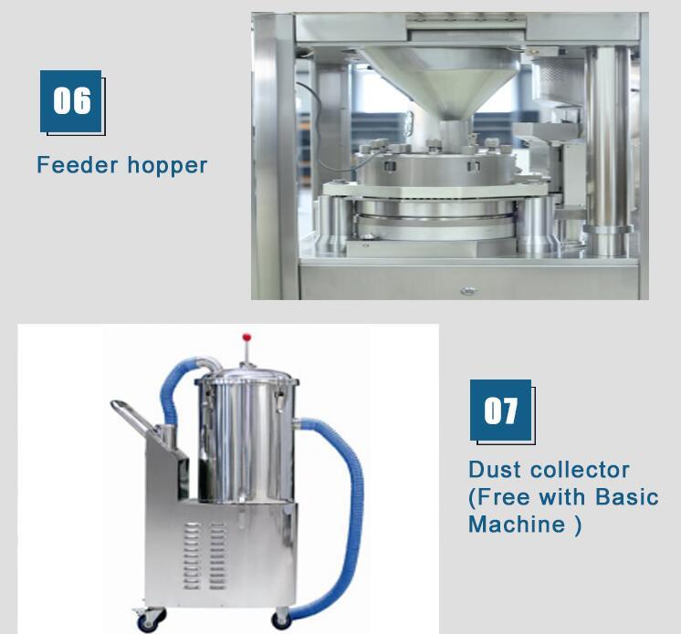 Máquina llenadora automática de cápsulas serie Njp800 Factory Supply con GMP
