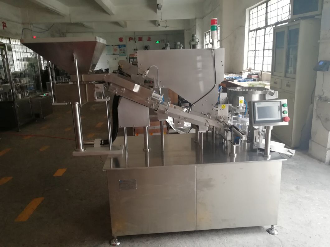Fábrica de fabricación Máquina de llenado de tabletas de botella recta / Máquina de envasado de tabletas efervescentes (BSP40A)