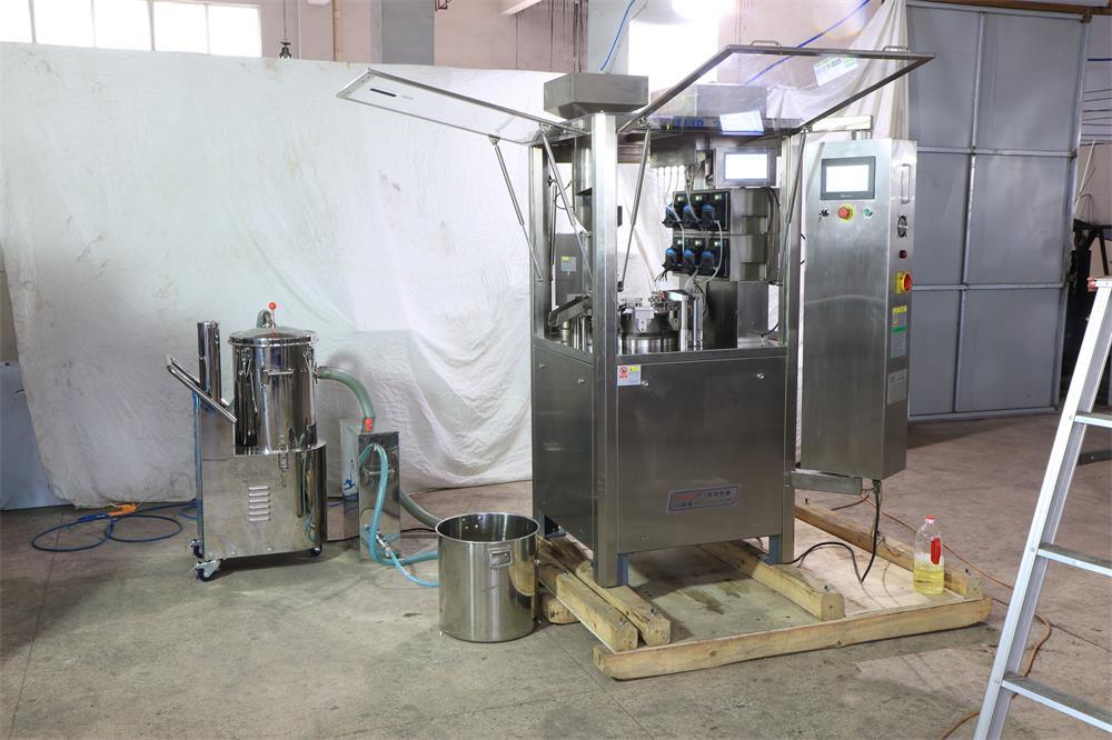 Njp260 Máquina automática de llenado de cápsulas líquidas de pellets en polvo con GMP
