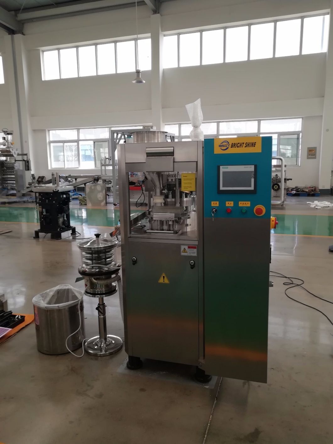 Tableta rotatoria automática de alta velocidad de la píldora del brillo brillante Zpt que hace la máquina farmacéutica de la prensa