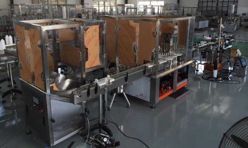 Máquina de llenado de líquido completamente automática de aceite de CBD / aceite de vaporizador / aceite líquido / gotas para los ojos