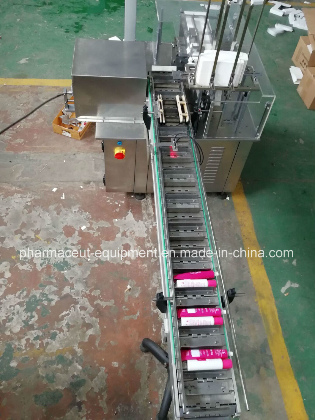 Empaquetadora de la caja del cartón de la botella redonda de los e-líquidos de 10ml