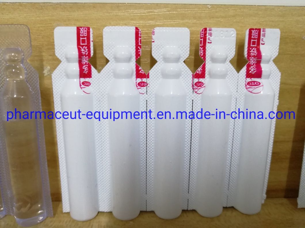Máquina de llenado y sellado por soplado de botellas de plástico de probióticos orales totalmente automática de alta calidad