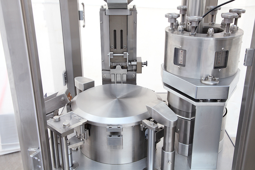 Máquina de llenado de cápsulas de encapsulación Njp2000 / equipo de máquina de llenado de cápsulas