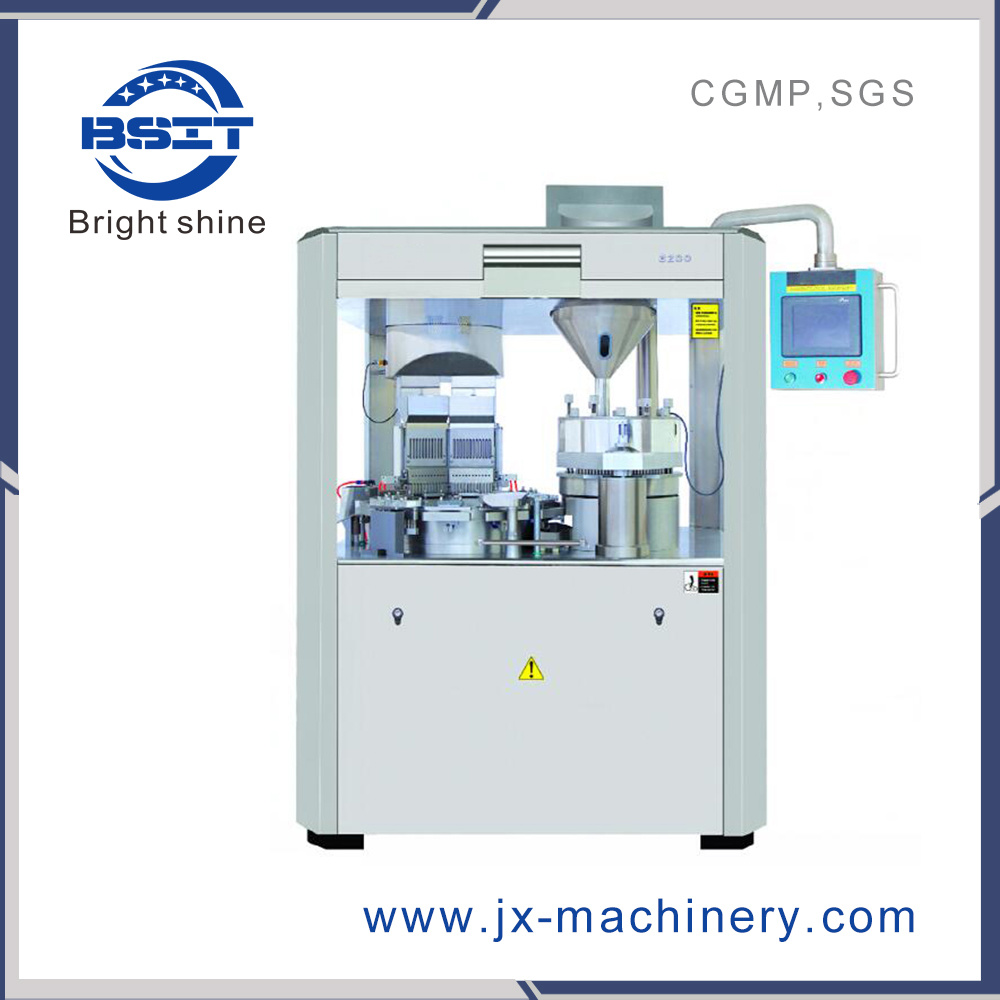 Máquina llenadora de cápsulas totalmente automática de alta velocidad y alta precisión para el certificado GMP Njp3200