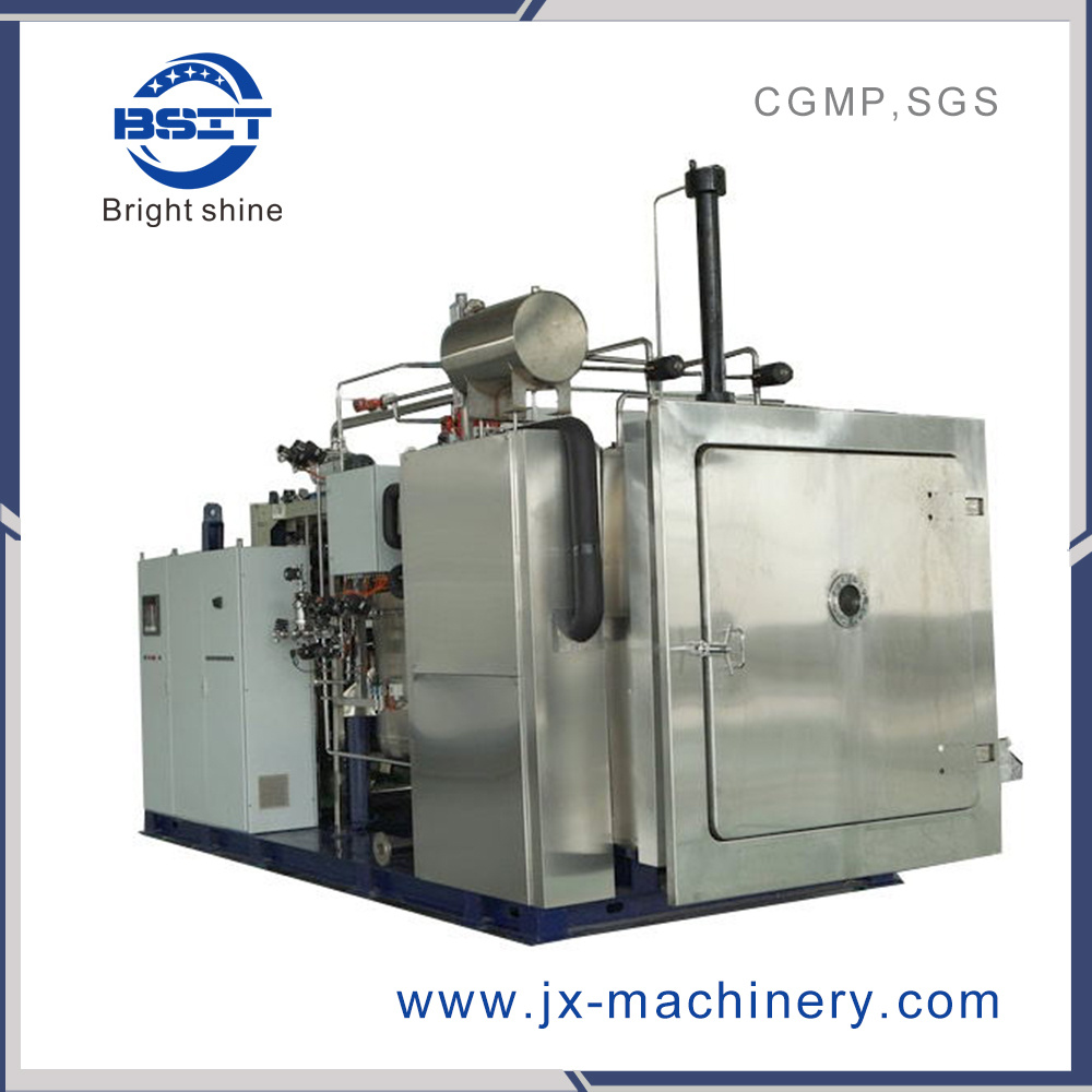 Máquina liofilizadora de refrigeración con capacidad de 60 kg / lote para viales