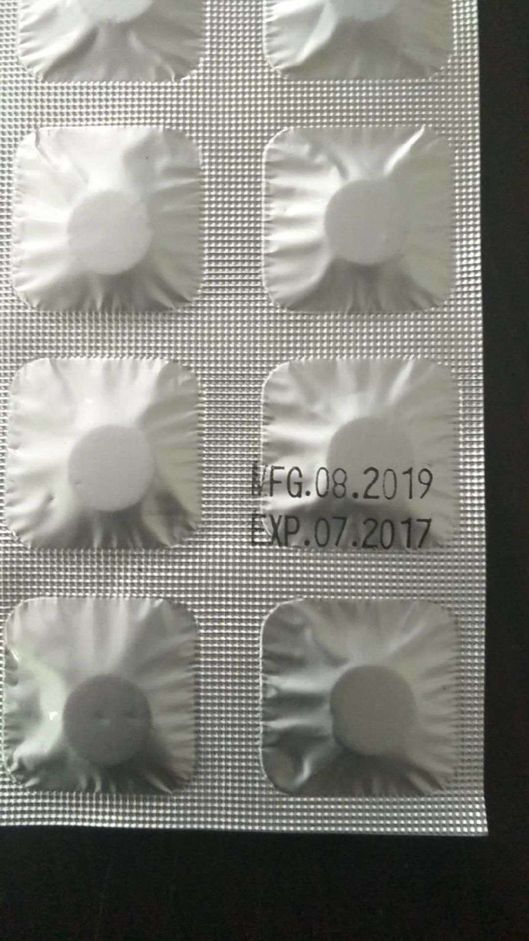 Precio de fábrica de la tira de suministro de la máquina de embalaje para tabletas efervescentes