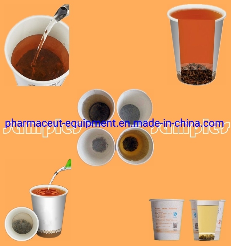 Máquina de envasado de sellado de llenado oculto de taza de té (BS-838)