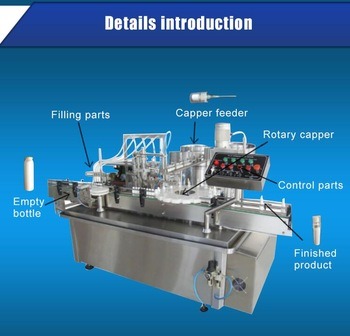 Máquina de rellenar plástica pequeña de la lata de aerosol de la botella del control del PLC de 10ml con los recambios