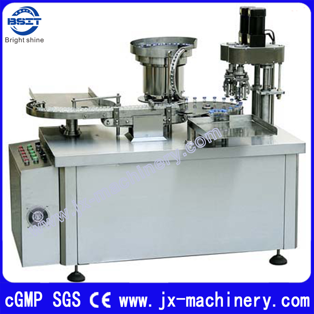 Máquina de sellado de tapas de aluminio de maquinaria farmacéutica Bkgl