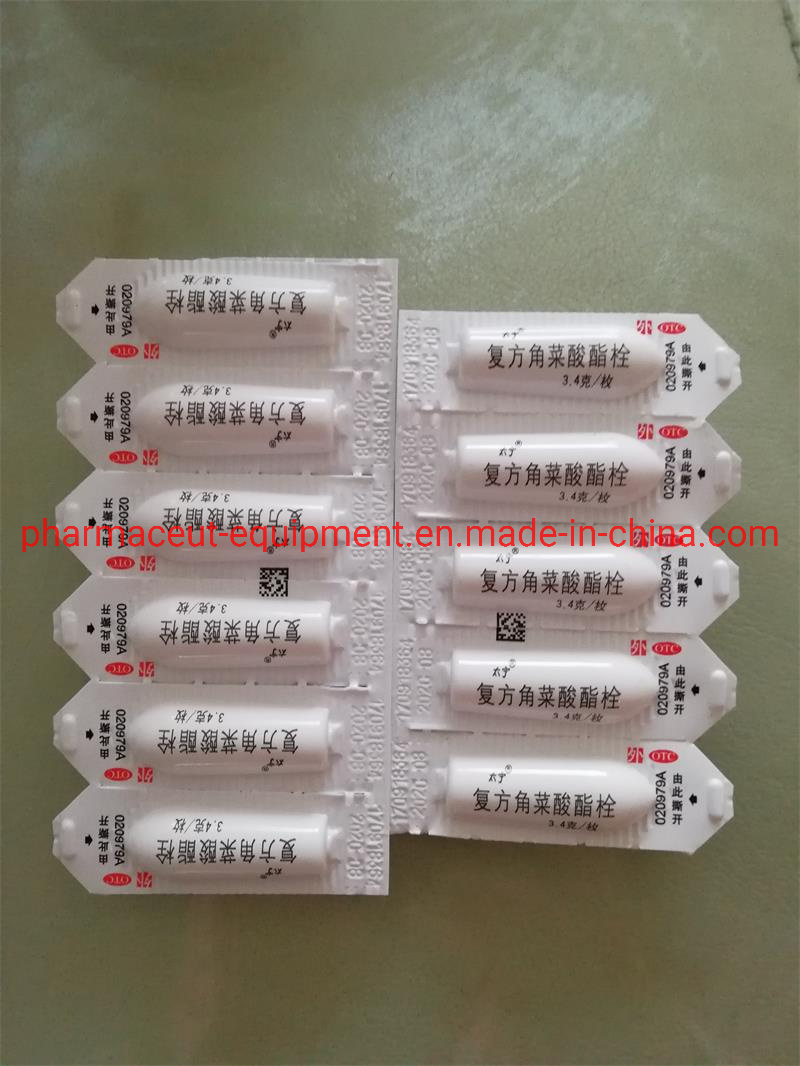 Línea automática Máquina de envasado de llenado de supositorios de máquinas farmacéuticas (ZS-I)