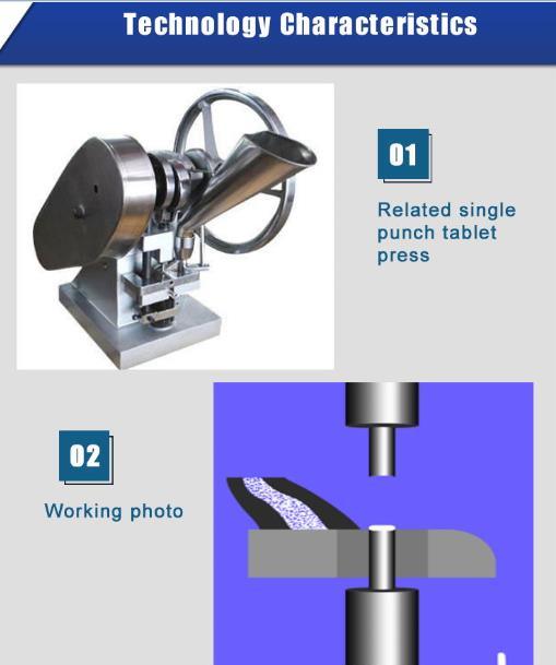 Tdp-1.5 / Tdp-5 / Tdp-6 Máquina para fabricar pastillas para tabletas de caramelo
