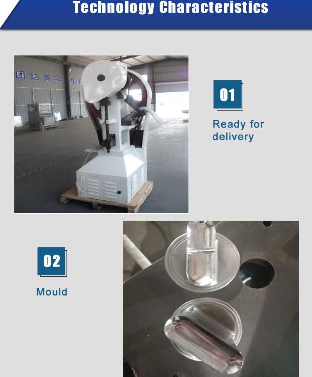 Máquina de prensado de tabletas farmacéuticas Thp-45 Flower Basket / Lote de sal / Desinfectante / Detergente / Mothball / Hojas de té / Electromagnético