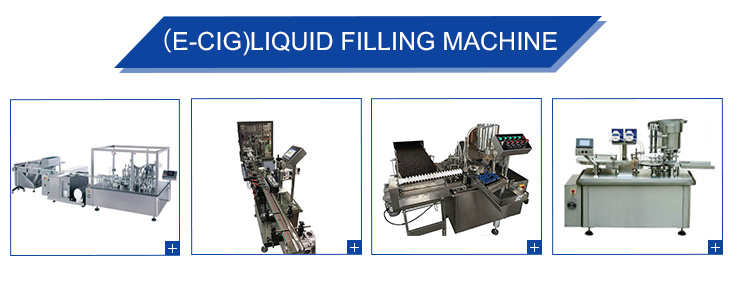 Máquina de producción de llenado de cigarrillos electrónicos con servomotor (botella de PET)