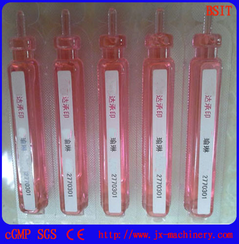 Máquina etiquetadora vertical de botellas / ampollas redondas LTB-a