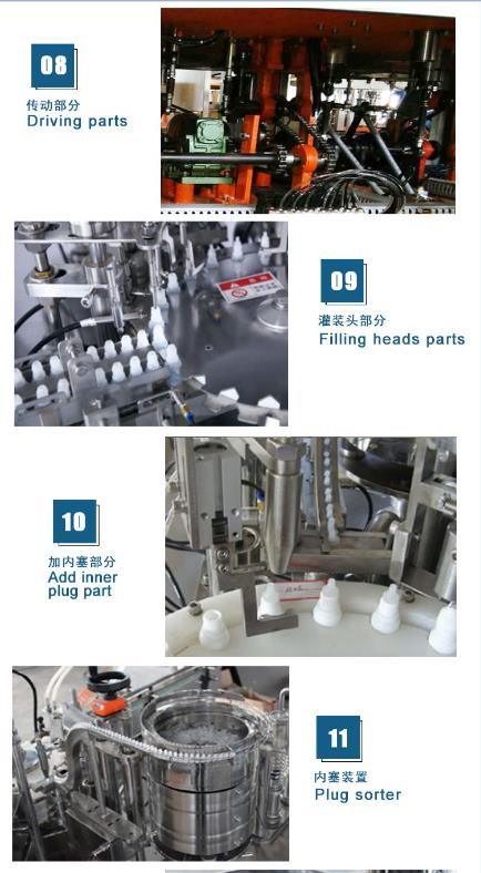 China 5-30ml Máquina de llenado y sellado con gotas para los ojos (con CE)
