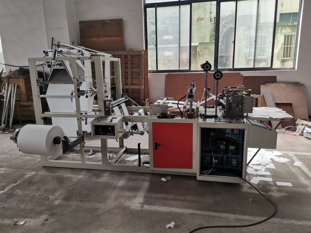 Máquina de embalaje de fabricación de bolsas de papel de té o café de buena calidad con pantalla táctil PLC