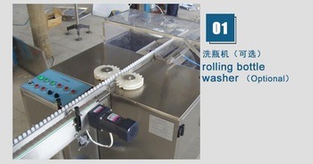 Máquina de rellenar plástica pequeña de la lata de aerosol de la botella del control del PLC de 10ml con los recambios