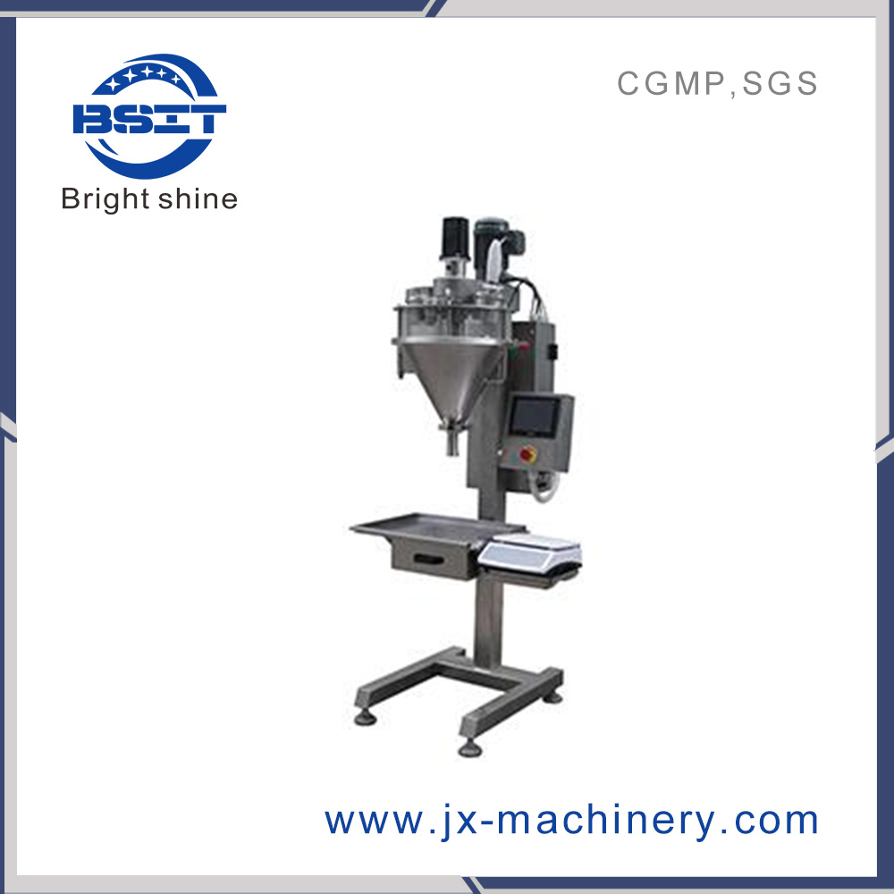 Máquina llenadora semiautomática de polvo sinfín (SERIE BC-1)