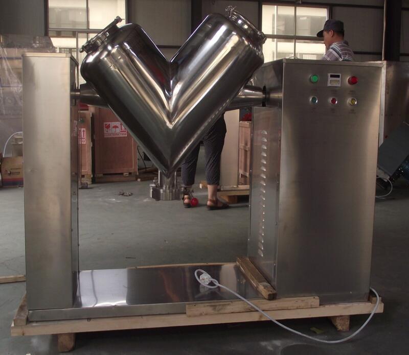 Фармацевтический машинный смеситель для порошков V-типа (модель V-180)