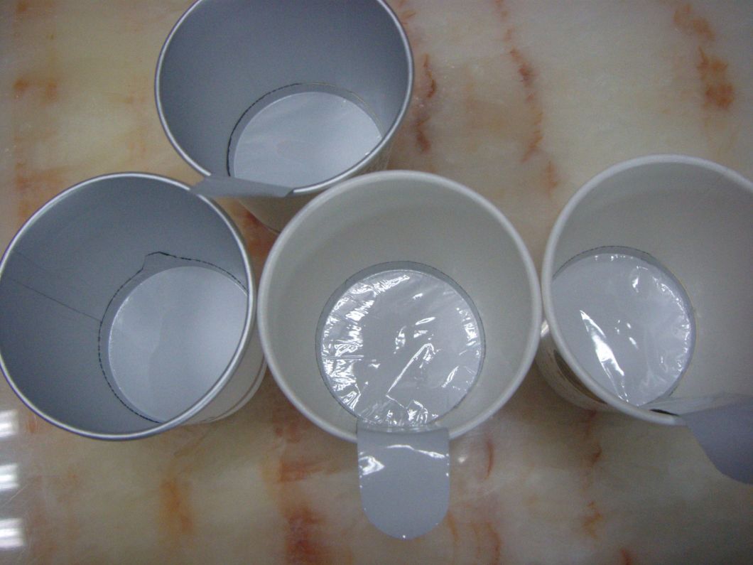 Taza de té de café de papel de aluminio de sellado oculto de la máquina de embalaje (BS-828)
